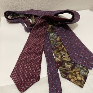 Christian Dior collection of Italian Silk Ties made in Italy or made in USA